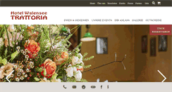 Desktop Screenshot of hotel-walensee.ch
